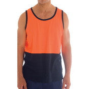 Cotton Singlet - Two Tone Singlet