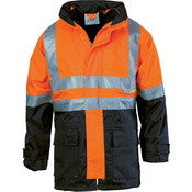 Rainwear - 4 in 1 HiVis 2-Tone Breathable Jacket with Vest & R/T