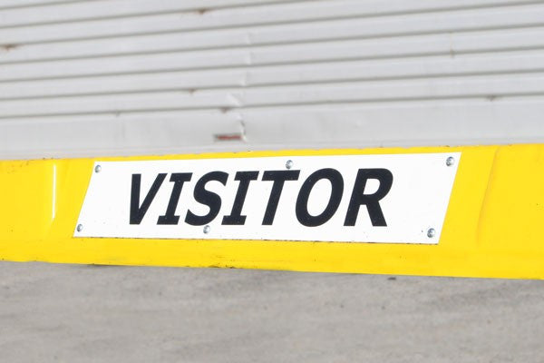 Wheel Stop Signs