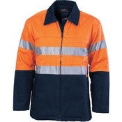 HiVis Two Tone Protect or Drill Jacket with 3M R/ Tape