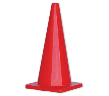 Orange Hi-Vis Traffic Cones